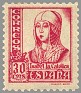 Spain 1937 Isabella the Catholic 30 CTS Pink Edifil 823A